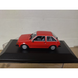 MITSUBISHI COLT 1978 RED 1:43 MINICHAMPS BOX NO ORIGINAL