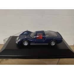 PORSCHE 906 CARRERA 1965 BLUE MET 1:43 HIGH-SPEED BOX NO ORIGINAL