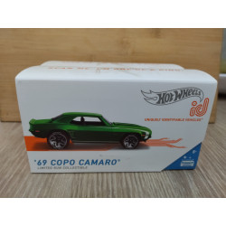 CHEVROLET CAMARO 1969 COPO GREEN 1:64 HOT WHEELS ID SERIE 2