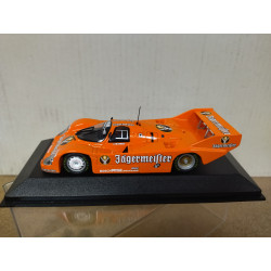 PORSCHE 956K 1984 DRM NORISRING BELLOF JAGERMEISTER 1:43 MINICHAMPS