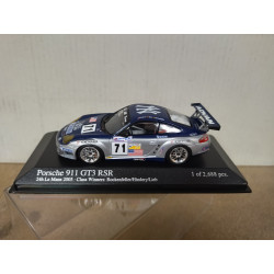 PORSCHE 911 GT3 RSR 2005 24 H LE MANS ROCKENFELLER-HINDERY-LIEB 1:43 MINICHAMPS