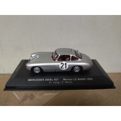 MERCEDES-BENZ W198 300 SL 1952 WIN 24 H LE MANS LANG-RIESS 1:43 IXO LM1952