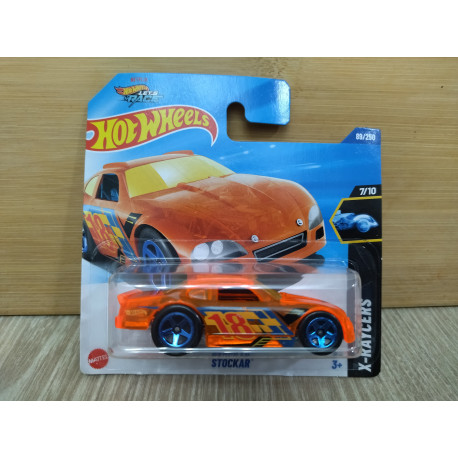 STOCKAR ORANGE 7/10 X-RAYCERS 1:64 HOT WHEELS
