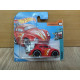 VOLKSWAGEN BEETLE RED 4/5 TOONED 1:64 HOT WHEELS