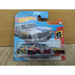 CHEVROLET CHEVELLE 1970 SS WAGON GREY 1/5 DAREDEVILS 1:64 HOT WHEELS