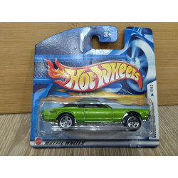 MERCURY COUGAR 1968 GREEN/BLACK 1:64 HOT WHEELS