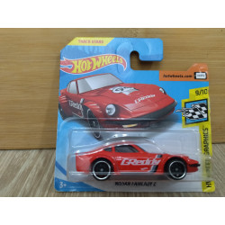 NISSAN FAIRLADY Z RED 9/10 SPEED GRAPHICS 1:64 HOT WHEELS