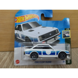 FORD ESCORT RS2000 WHITE 1/10 RETRORACERS 1:64 HOT WHEELS