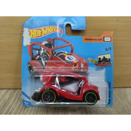 KICK KART RED 5/5 RIDE-ONS 1:64 HOT WHEELS CARTON MAL