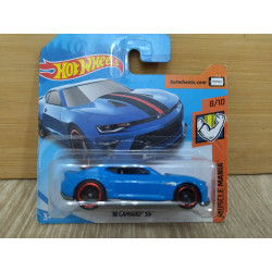 CHEVROLET CAMARO 2018 SS BLUE 8/10 MUSCLE MANIA 1:64 HOT WHEELS