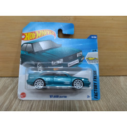 AUDI QUATTRO 1987 GREEN 2/5 FACTORY FRESH 1:64 HOT WHEELS