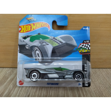 FUTURISMO GREEN 4/10 RACE DAY 1:64 HOT WHEELS