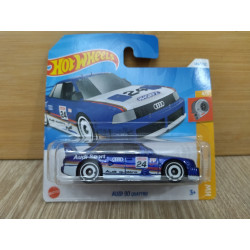 AUDI 90 QUATTRO n24 BLUE 4/5 TURBO 1:64 HOT WHEELS