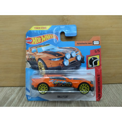 RALLY CAT ORANGE 5/5 DAREDEVILS 1:64 HOT WHEELS CARTON MAL
