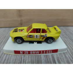 BMW 3.3 CSL YELLOW 1:64 GUISVAL VINTAGE BOX