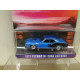 PLYMOUTH CUDA 440 6BBL 1971 BLUE 60 YEARS 1:64 GREENLIGHT