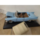 CADILLAC ELDORADO BIARRITZ 1957 BLUE 1:43 SOLIDO BOX NO ORIGINAL DEFECT/SUCIO