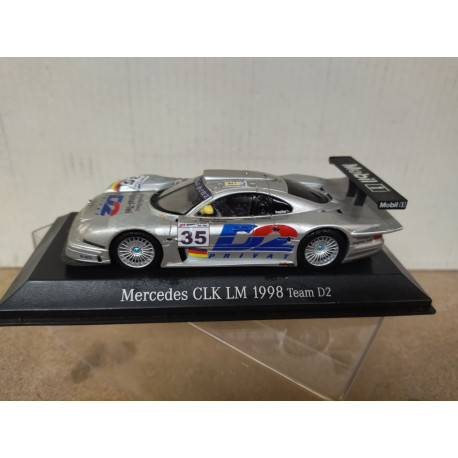 MERCEDES-BENZ W297 CLK LM 1998 24 H LE MANS MOBIL 1:43 MAISTO