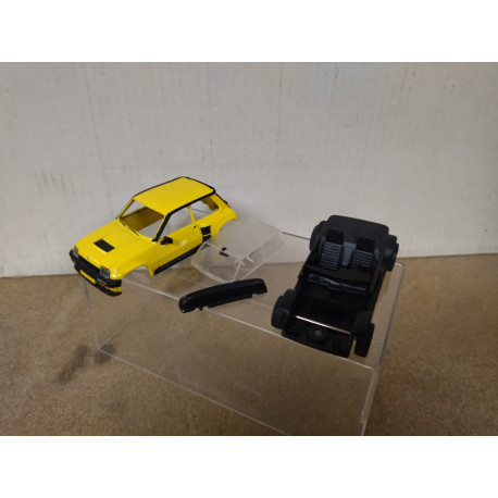 RENAULT 5 TURBO AMARILLO 1:43 DelPRADO NO BOX DESGUACE