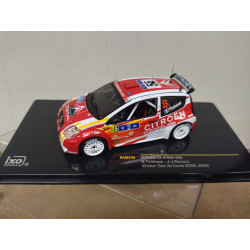 CITROEN C2 S1600 2006 WIN RALLY TOUR CORSE TIRABASSI 1:43 IXO RAM245