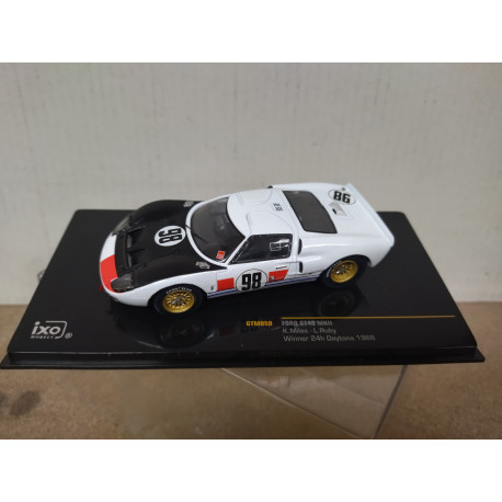 FORD GT40 1966 MK.II 24 H DAYTONA MILES-RUBY 1:43 IXO GTM050
