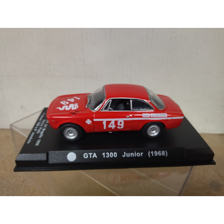 ALFA ROMEO GTA 1300 JUNIOR 1968 GP MUGELLO 1:43 HACHETTE HARD BOX