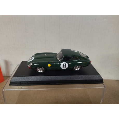 JAGUAR E-TYPE 1962 24 H LE MANS CUNNINGHAM-SALVADORI 1:43 BEST 9022 URNA ROTA