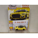 FORD MUSTANG SHELBY GT500 YELLOW 1:64 AUTO WORLD