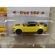 FORD MUSTANG SHELBY GT500 YELLOW 1:64 AUTO WORLD