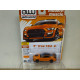 FORD MUSTANG SHELBY GT500 ORANGE 1:64 AUTO WORLD