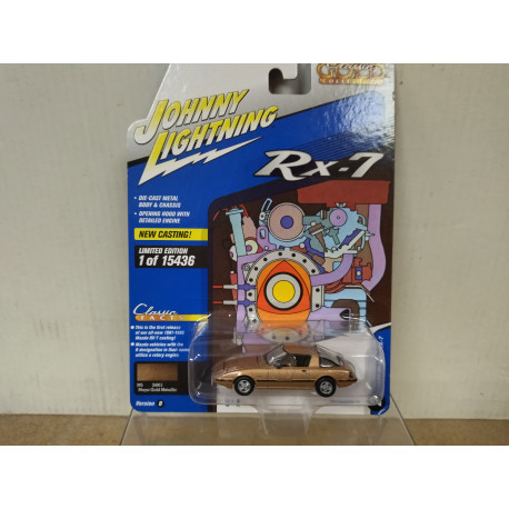 MAZDA RX-7 1981 GOLD 1:64 JOHNNY LIGHTNING