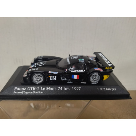 PANOZ GTR-1 1997 24 H LE MANS BERNARD-LAGORCE-BOUILLON 1:43 ACTION MINICHAMPS
