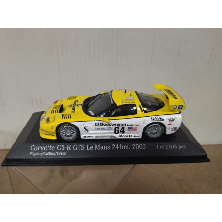 CHEVROLET CORVETTE C5R 2000 24 H LE MANS  1:43 ACTION MINICHAMPS