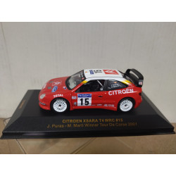 CITROEN XSARA T4 WRC 2001 RALLY TOUR DE CORSE PURAS 1:43 IXO RAM040