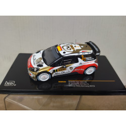 CITROEN DS3 WRC 2013 WIN RALLY DEUTSCHLAND DANI SORDO 1:43 IXO RAM538