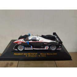 PEUGEOT 908 HDI FAP 2007 WIN MONZA MINASSIAN-GENE 1:43 IXO GTM062