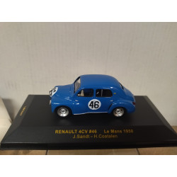 RENAULT 4CV 1950 24 H LE MANS SANDT-COATALEN 1:43 IXO LMC047