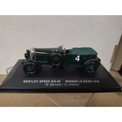 BENTLEY SPEED SIX 1930 WIN 24 H LE MANS BARNATO-KIDSTON 1:43 IXO LM1930