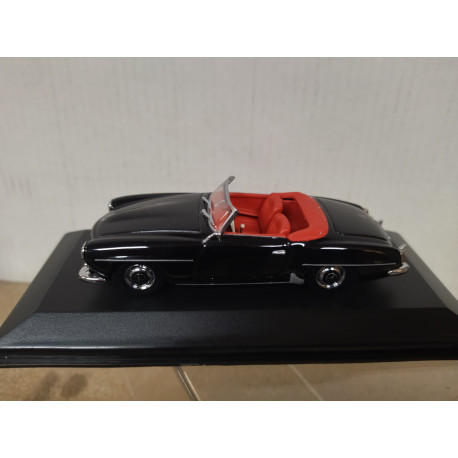 MERCEDES-BENZ W121 190 SL 1955 BLACK 1:43 MINICHAMPS 430033134