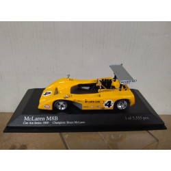 MCLAREN M8B 1969 CAN AM SERIES BRUCE MCLAREN 1:43 MINICHAMPS