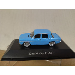 RENAULT 8 MAJOR 1966 BLUE MEMORABLES MEXICO 1:43 DeAGOSTINI IXO