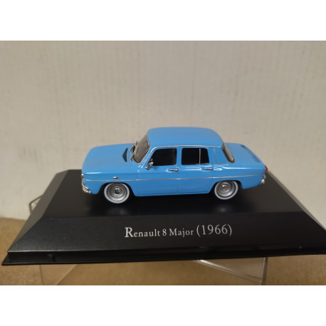 RENAULT 8 MAJOR 1966 BLUE MEMORABLES MEXICO 1:43 DeAGOSTINI IXO