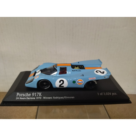 PORSCHE 917K 24 H DAYTONA RODRIGUEZ-KINNUNEN 1:43 MINICHAMPS