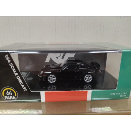 PORSCHE 911 1995 RUF CTR2 BLACK LHD 1:64 PARA64