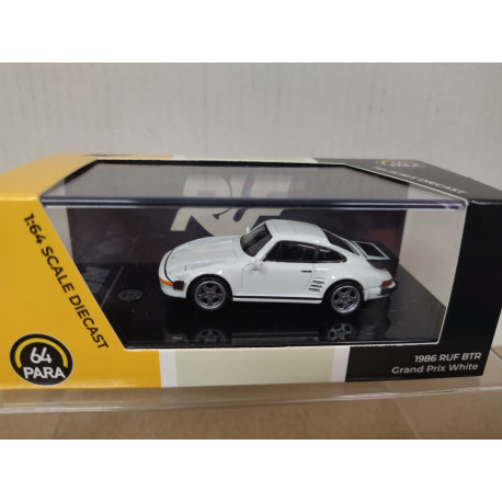 PORSCHE 911 1986 RUF BTR GRAND PRIX WHITE LHD 1:64 PARA64