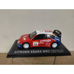 CITROEN XSARA WRC 2003 RALLY TURKEY SAINZ 1:43 ALTAYA IXO