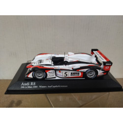 AUDI R8 2004 24 H LE MANS ARA-CAPELLO-KRISTENSEN 1:43 MINICHAMPS