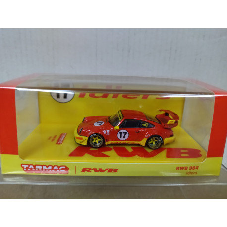 PORSCHE 911 (964) RWB IDLERS n17 RED 1:64 TARMAC
