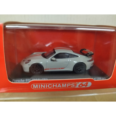 PORSCHE 911 (992) GT3 CRAYON 1:64 MINICHAMPS