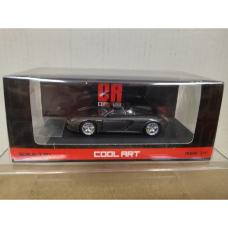 PORSCHE 911 CARRERA BLACK/GREY 1:64 COOL ART